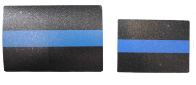 Thin Blue Line Rectangle Stickers